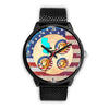 Cheerful Golden Retriever Dog New Jersey Christmas Special Wrist Watch-Free Shipping