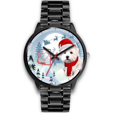 West Highland White Terrier Arizona Christmas Special Wrist Watch-Free Shipping