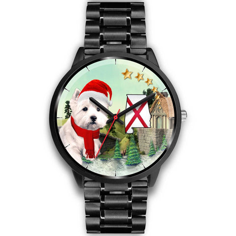 West Highland White Terrier Alabama Christmas Special Wrist Watch-Free Shipping