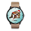 Bengal Cat Georgia Christmas Special Wrist Watch-Free Shipping