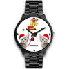 Egyptian Mau Cat Georgia Christmas Special Wrist Watch-Free Shipping