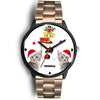 Egyptian Mau Cat Georgia Christmas Special Wrist Watch-Free Shipping