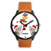 Egyptian Mau Cat Georgia Christmas Special Wrist Watch-Free Shipping