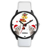 Egyptian Mau Cat Georgia Christmas Special Wrist Watch-Free Shipping