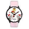 Egyptian Mau Cat Georgia Christmas Special Wrist Watch-Free Shipping