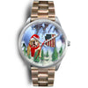 Bulldog Arizona Christmas Special Wrist Watch-Free Shipping