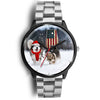 Alaskan Malamute Dog Alabama Christmas Special Wrist Watch-Free Shipping