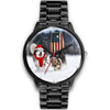 Alaskan Malamute Dog Alabama Christmas Special Wrist Watch-Free Shipping