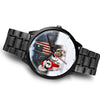 Alaskan Malamute Dog Alabama Christmas Special Wrist Watch-Free Shipping