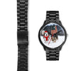 Alaskan Malamute Dog Alabama Christmas Special Wrist Watch-Free Shipping