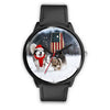 Alaskan Malamute Dog Alabama Christmas Special Wrist Watch-Free Shipping