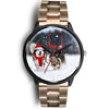 Alaskan Malmute Arizona Christmas Special Wrist Watch-Free Shipping