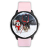 Alaskan Malmute Arizona Christmas Special Wrist Watch-Free Shipping