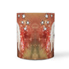 Afghan Hound Print 360 White Mug