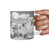 Labrador Retriever Rushmore B/W Print 360 Mug