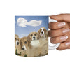 Beagle Mount Rushmore Print 360 Mug