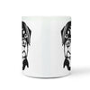 Rottweiler Dog Vector Print 360 Mug