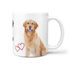 Cute Golden Retriever Print 360 Mug