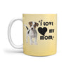 I Love Mom Jack Russell Terrier Mug