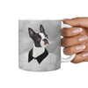 Amazing Boston Terrier Print 360 White Mug