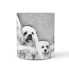 Cute Maltese Dog Rushmore Mount Print 360 White Mug