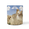 Chihuahua Mount Rushmore Print 360 Mug