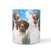 German Shorthaired Pointer Mount Rushmore Print 360 White Mug