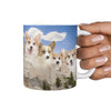 Pembroke Welsh Corgi Mount Rushmore Print 360 Mug