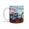 Maltese Dog Art Mount Rushmore Print 360 Mug