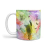 Russian Blue Cat Print 360 White Mug