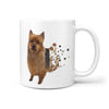 Australian Terrier Print 360 White Mug