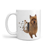 Australian Terrier Print 360 White Mug