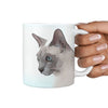 Tonkinese Cat Print 360 White Mug