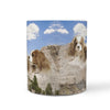 Cavalier King Charles Spaniel Mount Rushmore Print 360 White Mug