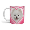 Pomeranian Dog Print 360 White Mug