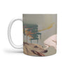 Greyhound Dog Print 360 White Mug