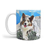 Cardigan Welsh Corgi Mount Rushmore Print 360 White Mug