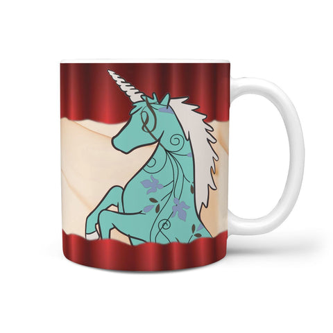 Amazing Unicorn Print 360 White Mug