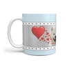 Cute Samoyed Dog Print 360 White Mug