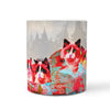 Ragdoll Cat On Mount Rushmore Print 360 Mug