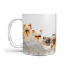 Himalayan Cat Color Sketch Mount Rushmore Print 360 Mug