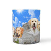 Labrador Retriever On Mount Rushmore Print 360 Mug