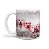 Labrador Retriever Drawing On Mount Rushmore Print 360 Mug