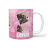 Whippet Dog Love Print 360 White Mug