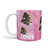 Whippet Dog Love Print 360 White Mug