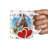 American Paint Horse Love Print 360 White Mug