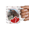 Arabian Horse Print 360 White Mug