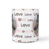 Arabian Horse Print 360 White Mug