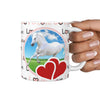 Andalusian Horse Print 360 White Mug