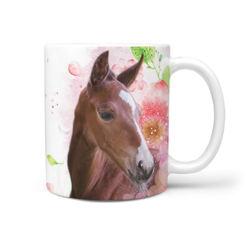 Irish Sport Horse Print 360 White Mug
